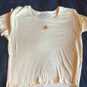 Yellow Xl shirt , fits more like a medium